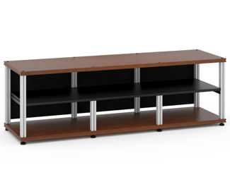 Synergy 20 Triple-Width Core Module with Center Opening, American Cherry with Aluminum Posts