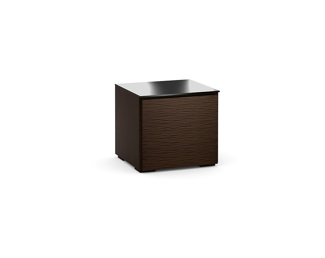 Berlin 217, Single-Width Audio Cabinet, Textured Wenge